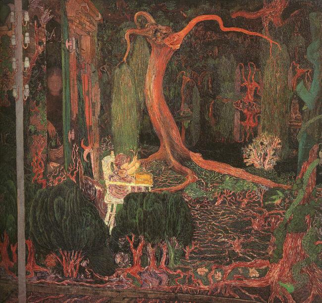 Jan Toorop Desire and Gratification(The Appeasing) Spain oil painting art